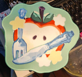 Apple mousepad
