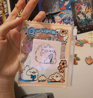 Tiny QUAMK zipper bag