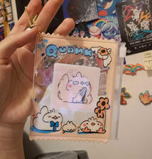 Tiny QUAMK zipper bag