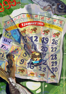 A month passes (Original)